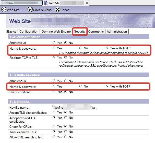 Como Activar MFA Con TOTP En Servidor HCL Domino Blog Sobre HCL 