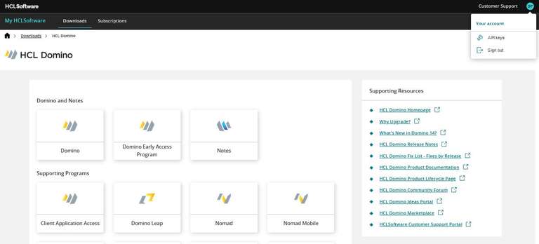 My HCL Software Portal para descargar HCL Domino - Blog sobre HCL ...